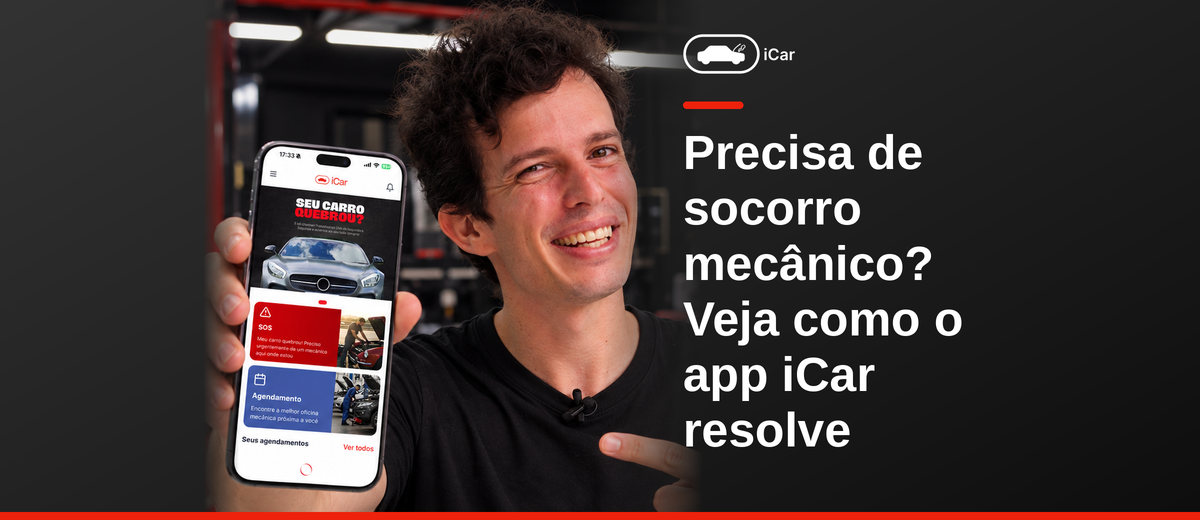 Precisa de socorro mecânico? Veja como o app iCar resolve 