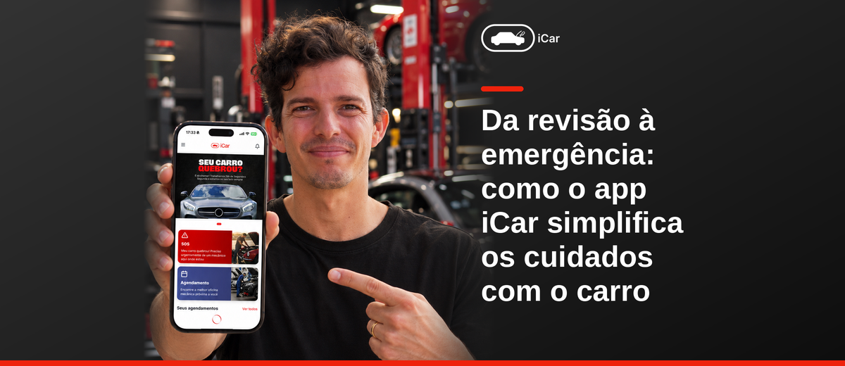 Da revisão à emergência: como o app iCar simplifica os cuidados com o carro
